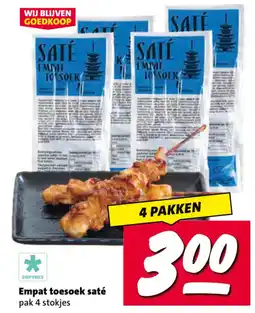Nettorama Empat toesoek saté aanbieding