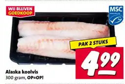 Nettorama Alaska koolvis aanbieding