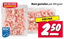 Nettorama Roze garnalen aanbieding