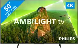 Bol.com Philips 50PUS8108/12 - 50 inch - 4K LED - 2023 aanbieding