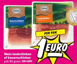 Nettorama Wein landschinken of bauernschinken aanbieding
