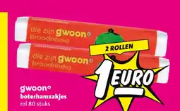 Nettorama Gwoonº boterhamzakjes aanbieding
