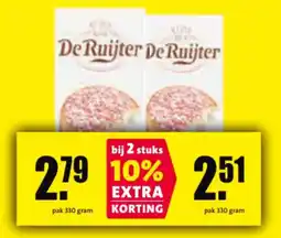 Nettorama De ruijter aanbieding