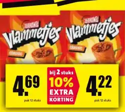 Nettorama Vlammetjes aanbieding