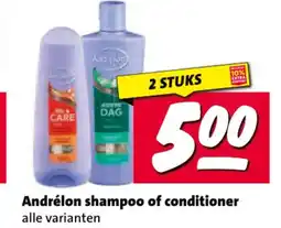 Nettorama Andrélon shampoo of conditioner aanbieding