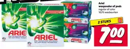 Nettorama Ariel waspoeder of pods aanbieding