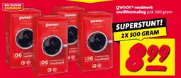 Nettorama Gwoon roodmerk snelfiltermaling aanbieding
