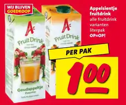 Nettorama Appelsientje fruitdrink aanbieding