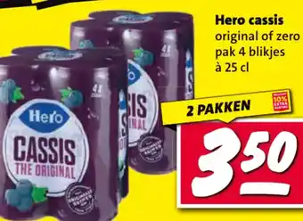 Nettorama Hero cassis aanbieding