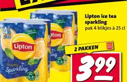 Nettorama Lipton ice tea sparkling aanbieding