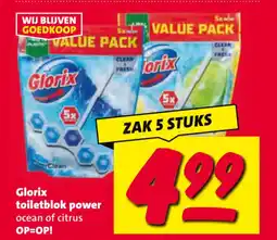 Nettorama Glorix toiletblok power aanbieding