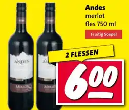 Nettorama Andes merlot aanbieding