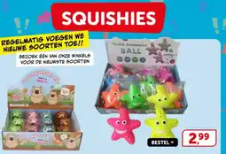 Boekenvoordeel Squishies aanbieding