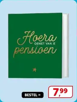Boekenvoordeel Hoera, Geniet van je pensioen aanbieding