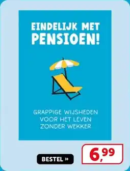 Boekenvoordeel Eindelijk met pensioen! aanbieding