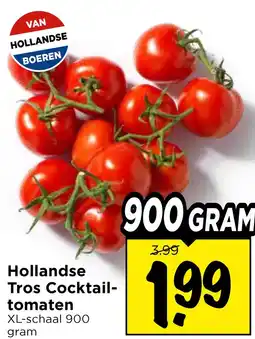 Vomar Voordeelmarkt Hollandse Tros Cocktail- tomaten aanbieding
