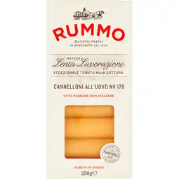 Jumbo Rummo Lenta Lavoragione Cannelloni All'uovo N° 176 250 g aanbieding