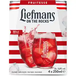 Jumbo Liefmans - Fruitesse - Blik - 4 x 250ML aanbieding