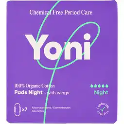 Jumbo Yoni Maandverband Night with Wings 7 Stuks aanbieding