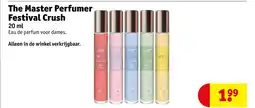 Kruidvat The master perfumer festival crush aanbieding