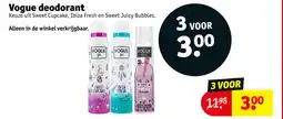 Kruidvat Vogue deodorant aanbieding
