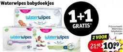 Kruidvat Waterwipes babydoekjes aanbieding