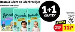 Kruidvat Rascals luiers en luierbroekjes aanbieding