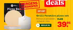 Welkoop Grill Fanatics pizza set aanbieding