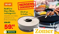 Welkoop RedFire Onyx Mesa tafelgrill aanbieding