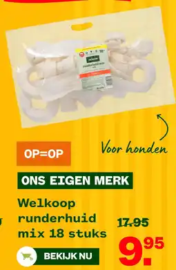 Welkoop Welkoop runderhuidmix aanbieding