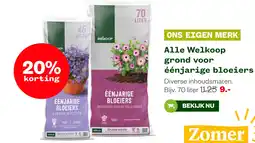 Welkoop Alle Welkoop grond voor éénjarige bloeiers aanbieding