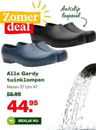 Welkoop Alle gardy tuinklompen aanbieding