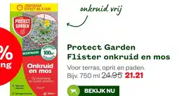 Welkoop Protect garden flister onkruid en mos aanbieding