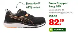 Welkoop Puma Stepper laag S3S aanbieding