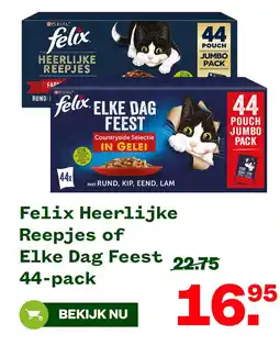 Welkoop Felix Heerlijke Reepjes of Elke Dag Feest aanbieding