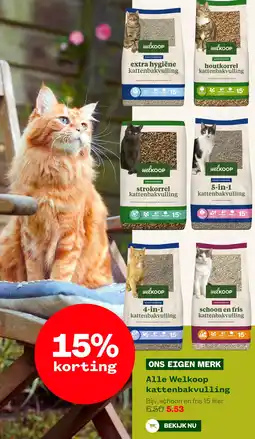 Welkoop Alle Welkoop kattenbakvulling aanbieding