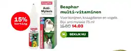 Welkoop Beaphar multi-vitaminen aanbieding