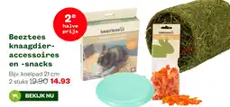 Welkoop Beeztees knaagdier- accessoires en -snacks aanbieding