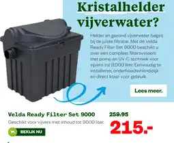 Welkoop Velda Ready Filter Set 9000 aanbieding