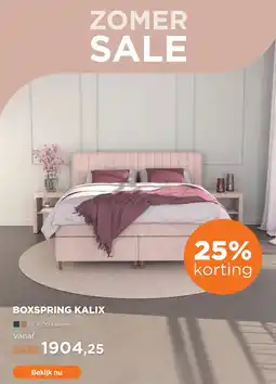 TotaalBED Boxspring Kalix aanbieding