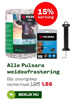 Welkoop Alle Pulsara weideafrastering aanbieding