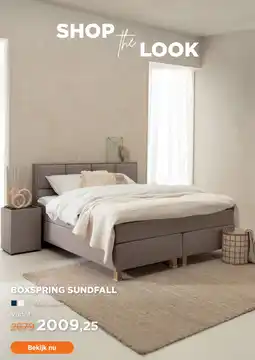 TotaalBED Boxspring Sundfall aanbieding