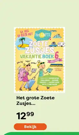 The Read Shop Het grote Zoete Zusjes vakantieboek 6 aanbieding