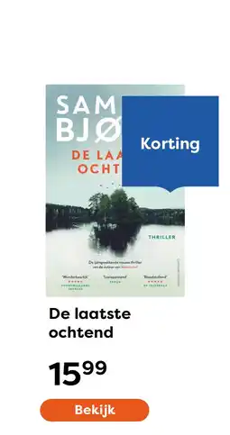 The Read Shop De laatste ochtend aanbieding