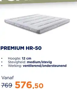 TotaalBED Topmatras Premium | HR-50 aanbieding