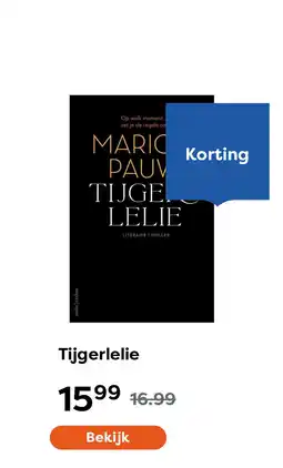 The Read Shop Tijgerlelie aanbieding