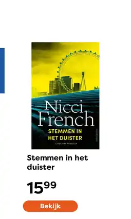 The Read Shop Stemmen in het duister aanbieding