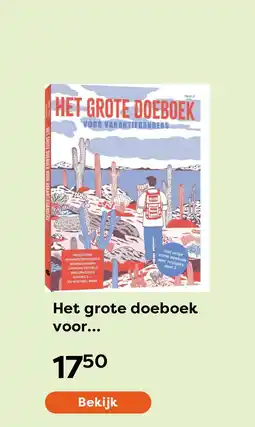 The Read Shop Het grote doeboek voor vakantiegangers aanbieding
