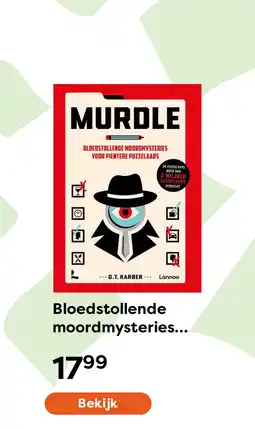The Read Shop Bloedstollende moordmysteries voor pientere puzzelaars aanbieding
