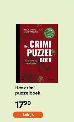 The Read Shop Het crimi puzzelboek aanbieding